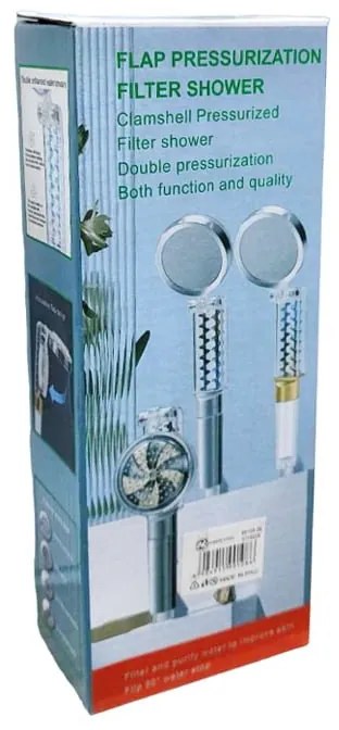 Τηλέφωνο Κεφαλή Ντους Μπάνιου με Φίλτρο - High Pressure Shower Head with Filter