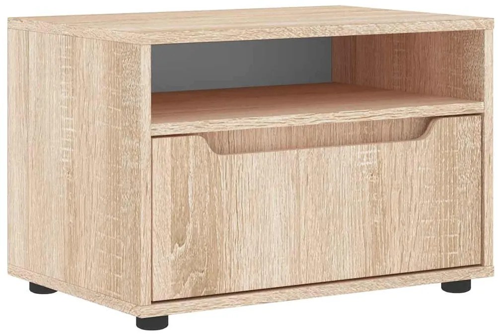 vidaXL ντουλάπι τηλεόρασης VISNES Δρυς Sonoma 60x40x38 cm