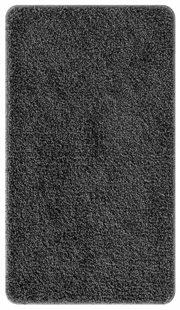 vidaXL Αντιολισθητικό μαξιλάρι μπάνιου Σκούρο Γκρι 70 x 120 cm PP