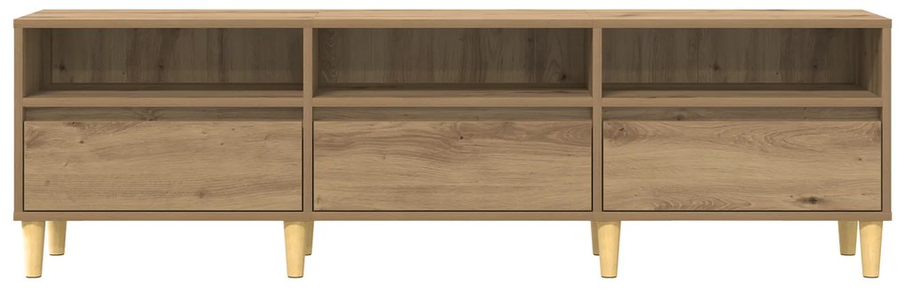 vidaXL Ντουλάπι TV artisan δρυς 150 x 30 x 45 εκ Επεξεργασμένο ξύλο