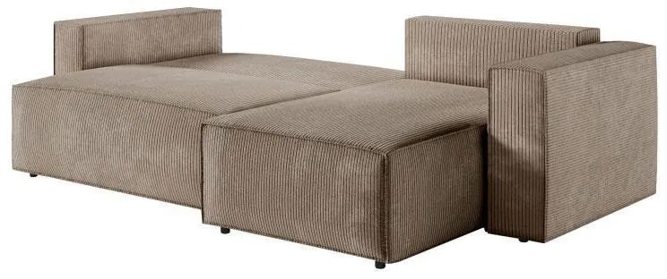 Γωνιακός Καναπές New Isabella Fylliana Μπέζ 270x160x90 εκ. 270x160x90 εκ.