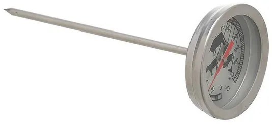 Estia Θερμόμετρο Κρέατος Ανοξείδωτο 120°C Αναλογικό 01-14209