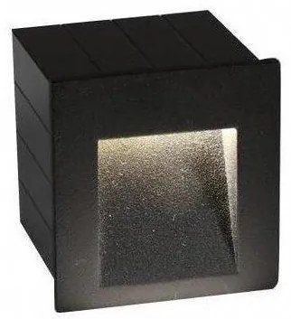 Απλίκα Κλιμακοστασίου Φωτιστικό Τοίχου STEP LED ανθρακί ή λευκό Nowodvorski-6907-Ανθρακί 6907