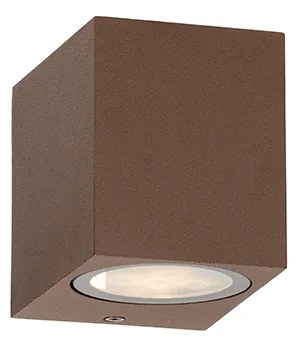 GU10 WALL LUMINAIRE 230V AC RUSTY IP65  MAX.35W - LG2203GU10R