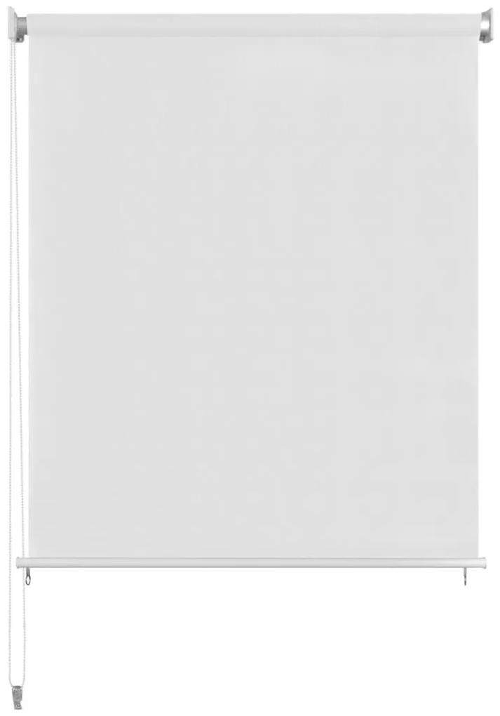 Στόρι Σκίασης Ρόλερ Εξωτερικού Χώρου Λευκό 60 x 140 εκ. HDPE - Λευκό