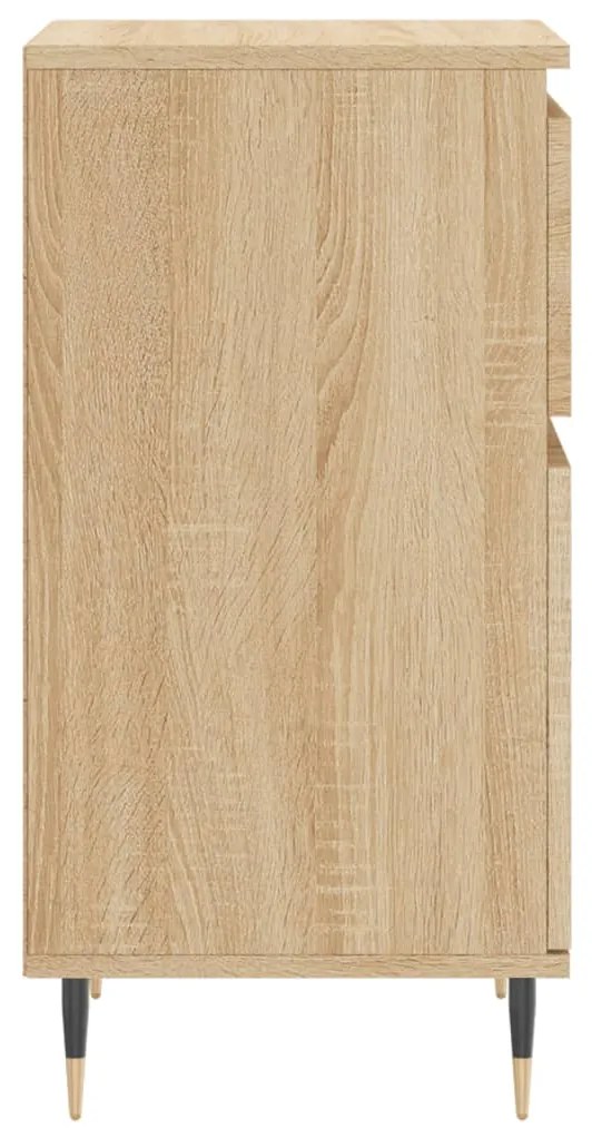 vidaXL Συρταριέρα Sonoma Δρυς 40 x 35 x 70 εκ. από Επεξεργασμένο Ξύλο