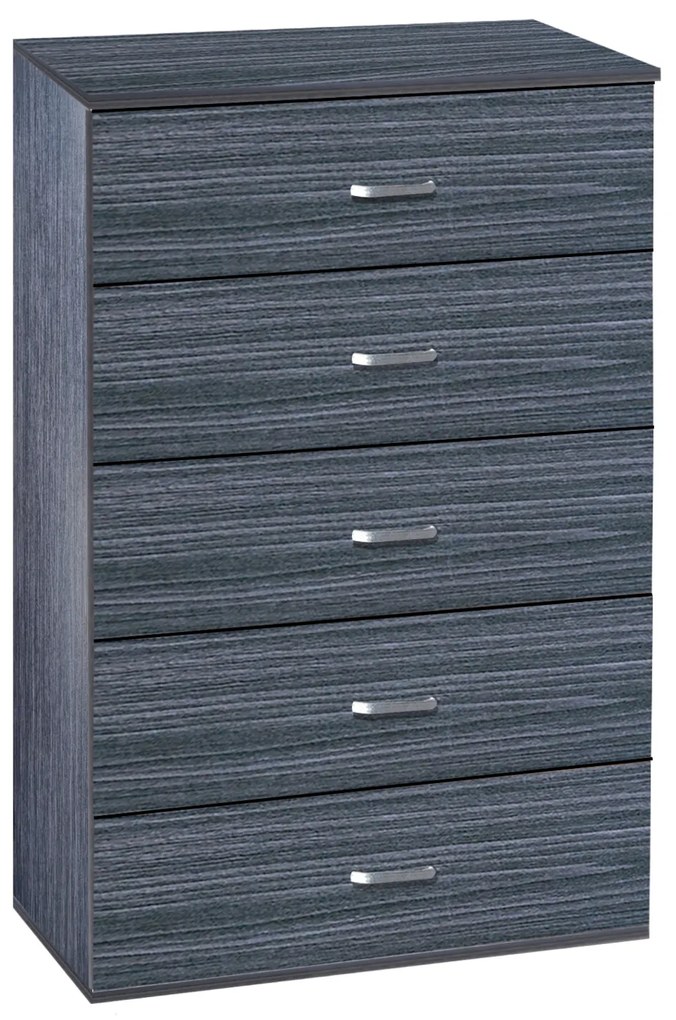 Συρταριέρα ArteLibre AURORA Σκούρο Καρυδί Μοριοσανίδα/Μελαμίνη 60x40x108cm