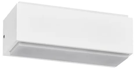 Απλίκα LED Εξωτερικού Χώρου Eurolamp Nikita 145-82090 White