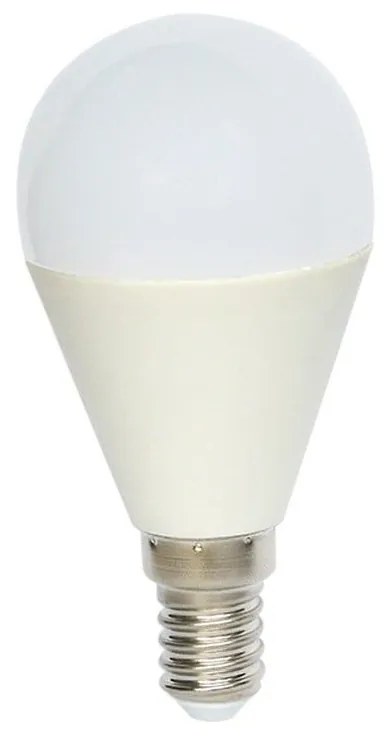 Λαμπτήρας Led G45714ww E14 7W 3000K 560lm White Aca