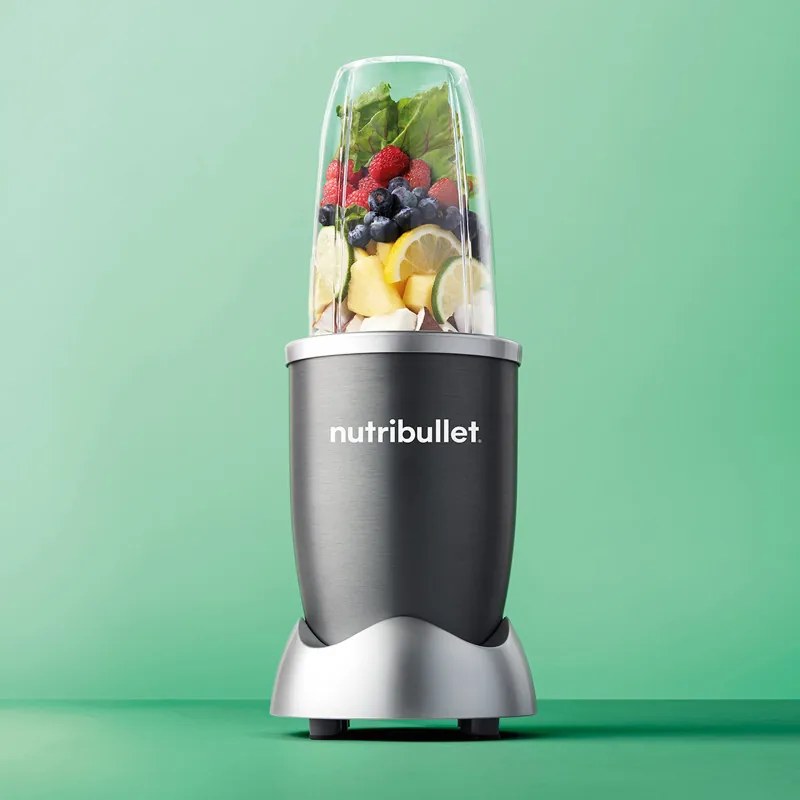 Μπλέντερ Nutribullet NB606DG, 600W, 20000 rpm, 700ml/500ml, 6 λεπίδες, παγοδιακόπτης, Γκρι