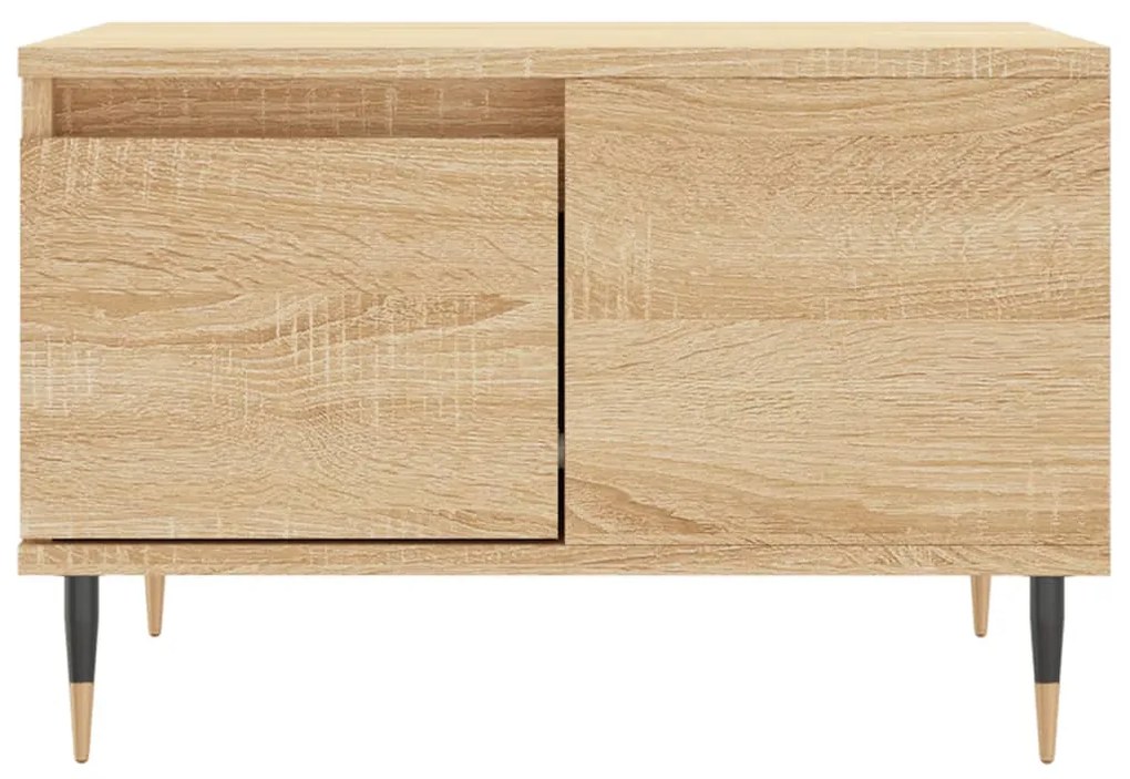 vidaXL Τραπεζάκι Σαλονιού Sonoma Δρυς 55x55x36,5εκ. Επεξεργασμένο Ξύλο
