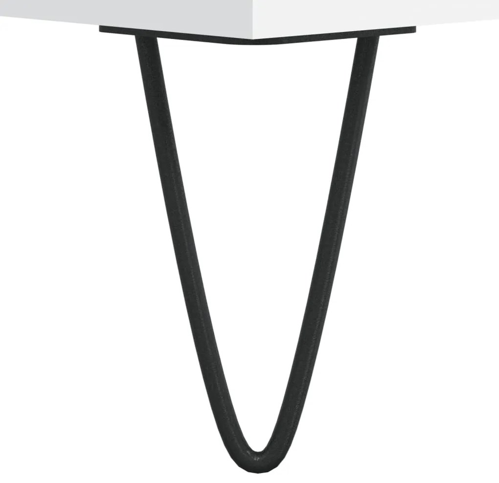 vidaXL Ραφιέρα Λευκή 57 x 35 x 70 εκ. από Επεξεργασμένο Ξύλο