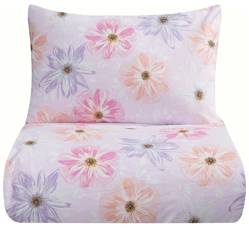 LINO ΣΕΤ ΠΑΠΛΩΜΑΤΟΘΗΚΗ BLUME LILAC 160X240