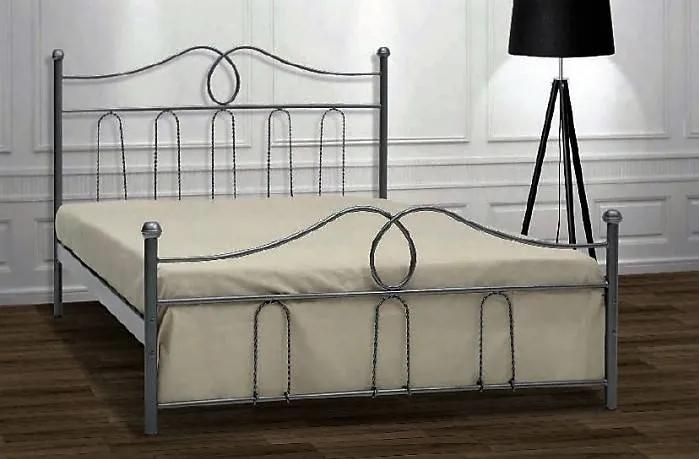 Κρεβάτι ΚΑΜΠΑΝΑ1 για στρώμα 150χ200 διπλό με επιλογή χρώματος