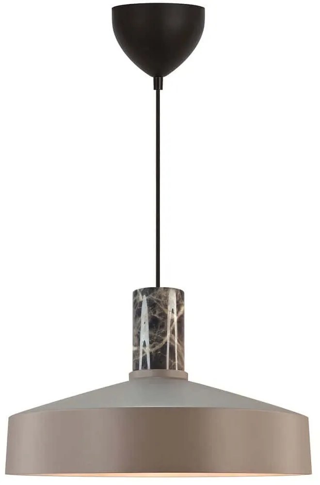 Φωτιστικό Οροφής Elvas Marble 2512013018 Φ37,5x234,5cm E27 60W Light Brown Nordlux