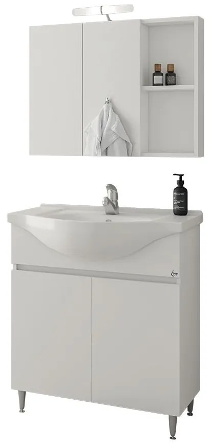 Σετ μπάνιου ALFA 75 Λευκό