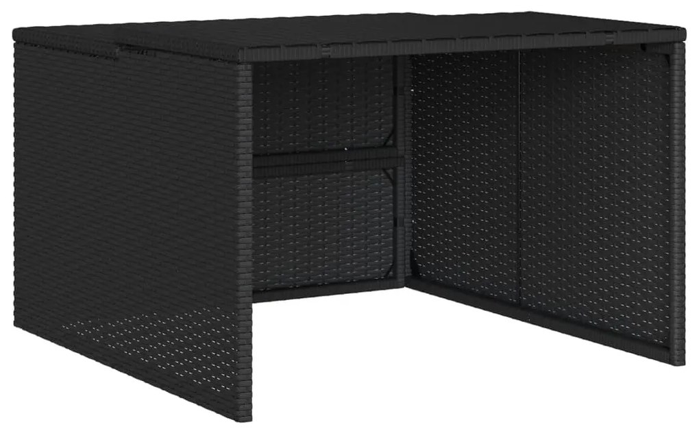 vidaXL Σκέπαστρο για Χλοοκοπτ. Ρομπότ Μαύρο 86x90x52/57 εκ Συνθ. Ρατάν