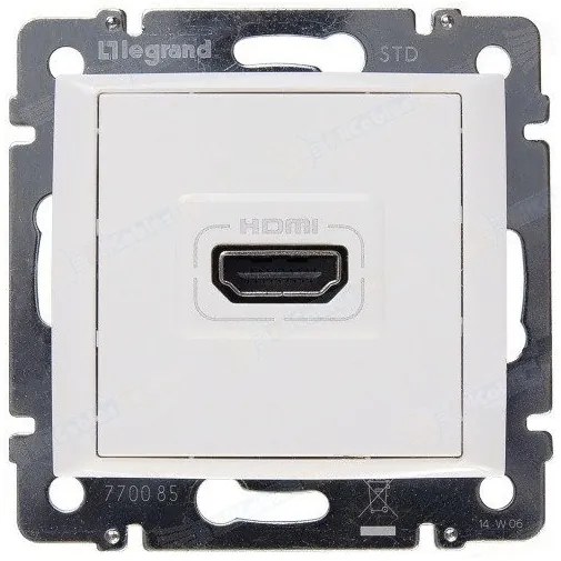 Πρίζα HDMI τύπου Α Valena LEGRAND-774185-Ivory/Κρεμ 774185
