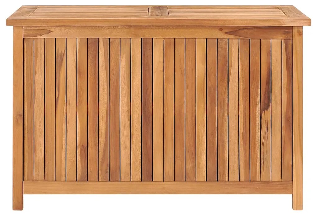 vidaXL Μπαούλο Αποθήκευσης Κήπου 90 x 50 x 58 εκ. από Μασίφ Ξύλο Teak