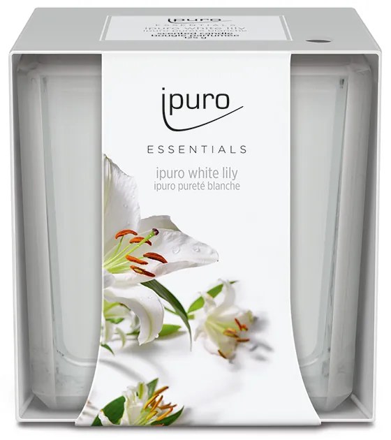 IPURO ESSENTIALS WHITE LILY ΑΡΩΜΑΤΙΚΟ ΚΕΡΙ 125gr - 019346 - 019346