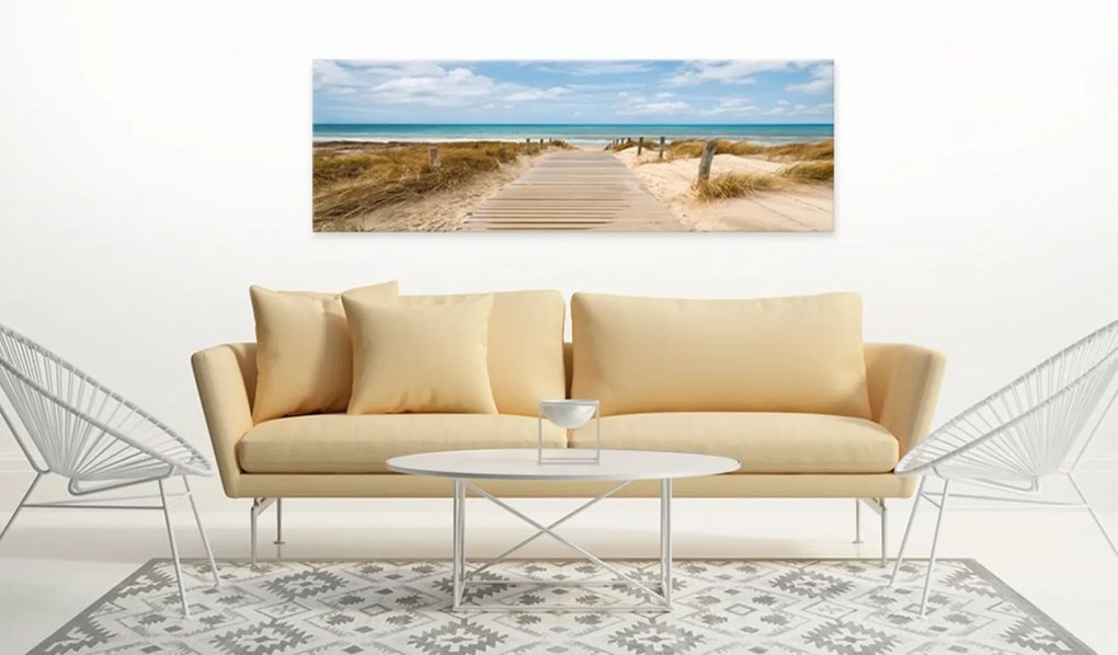 Πίνακας - Windy Beach 135x45