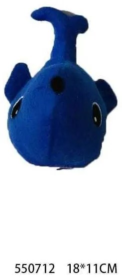 Λούτρινο Ζωάκι Φάλαινα 18x11εκ.