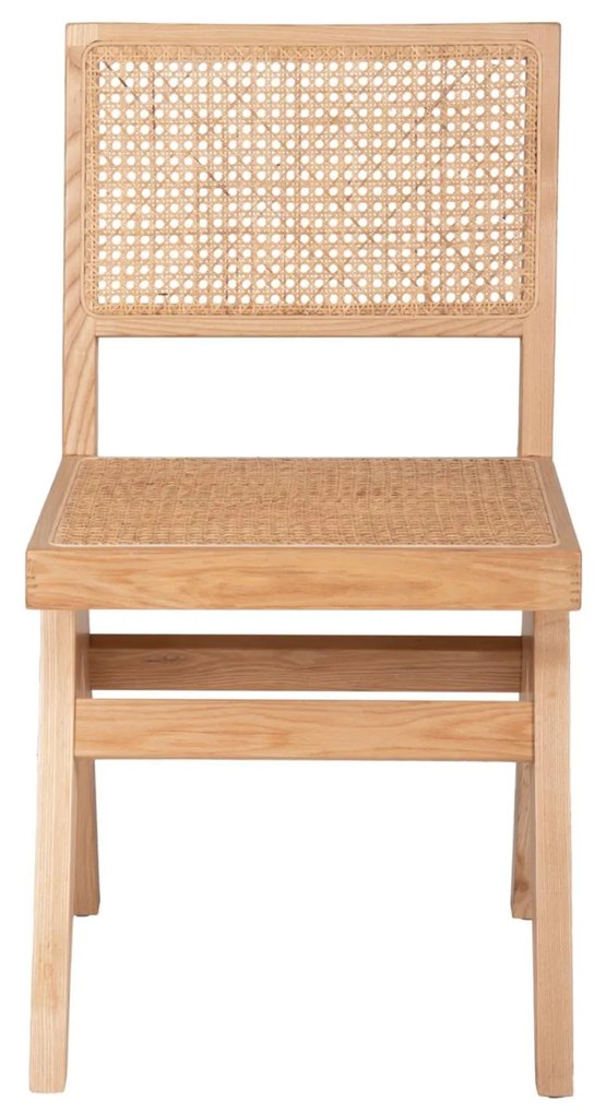 Καρέκλα FREDRIK Ξύλο Φράξινου και Rattan Φυσικό 45x55,5x83Υεκ. 45x55.5x83 εκ.