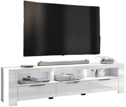 Έπιπλο τηλεόρασης Opera-Leuko - 200.00Χ40.00Χ50.00cm