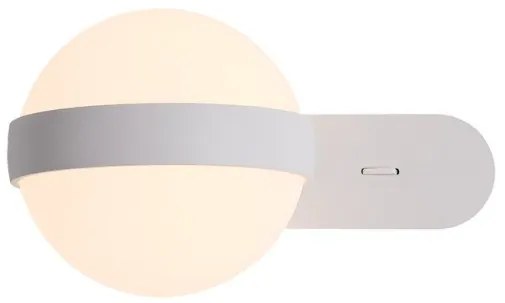 Απλίκα Φωτιστικό Τοίχου LED 5,6W IP20 3000K Λευκό 20167 Zambelis-20167-Λευκό 20167