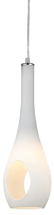 Φωτιστικό Κρεμαστο Aca DLA5201 CAVE Λευκό (White)