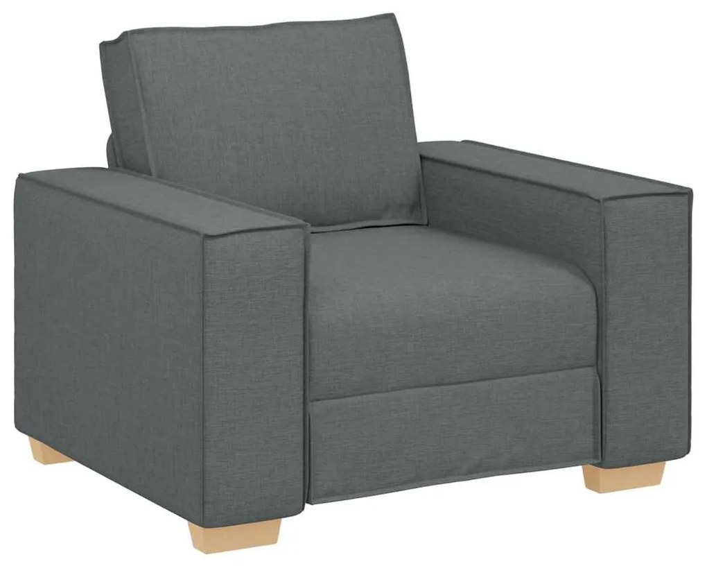 vidaXL Σετ Καναπέ με μαξιλάρι 3 pcs Γκρι 220 x 78 x 84 εκ. ύφασμα