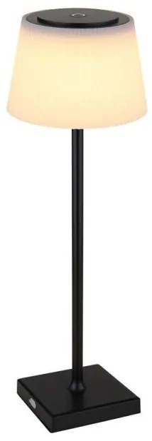 Επιτραπέζιο Φωτιστικό LED 4W IP44 200Lm 3000-5000K Gregoir Globo Lighting-58434B-Μαύρο 58434B
