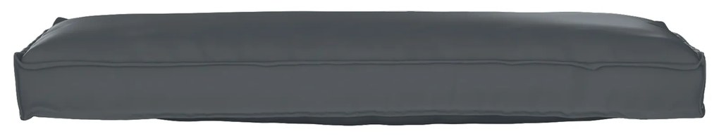 vidaXL Μαξιλάρι Παλέτας για Πάγκο Ανθρακί 120x40x8 εκ. Υφασμάτινος