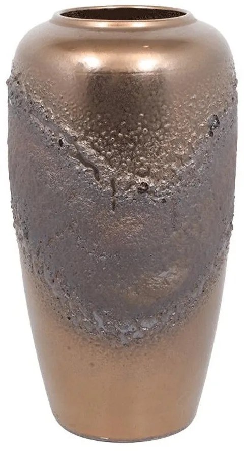 Βάζο 374-124-005 50cm Antique Gold Ceramic