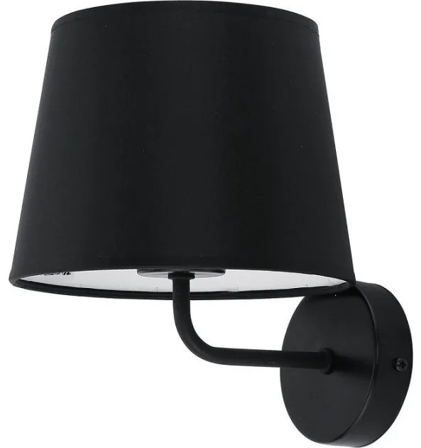 Απλίκα Φωτιστικό Τοίχου MAJA 3 χρώματα TK Lighting-1884-Μαύρο 1884