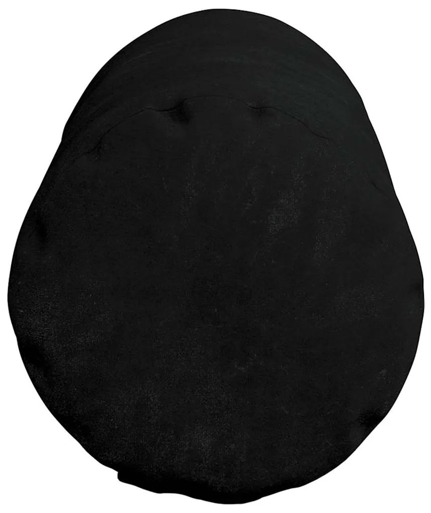 vidaXL Μαξιλάρια Στήριγμα 2 pcs Μαύρο Ø 15 x 40 εκ Ύφασμα Μικροΐνας