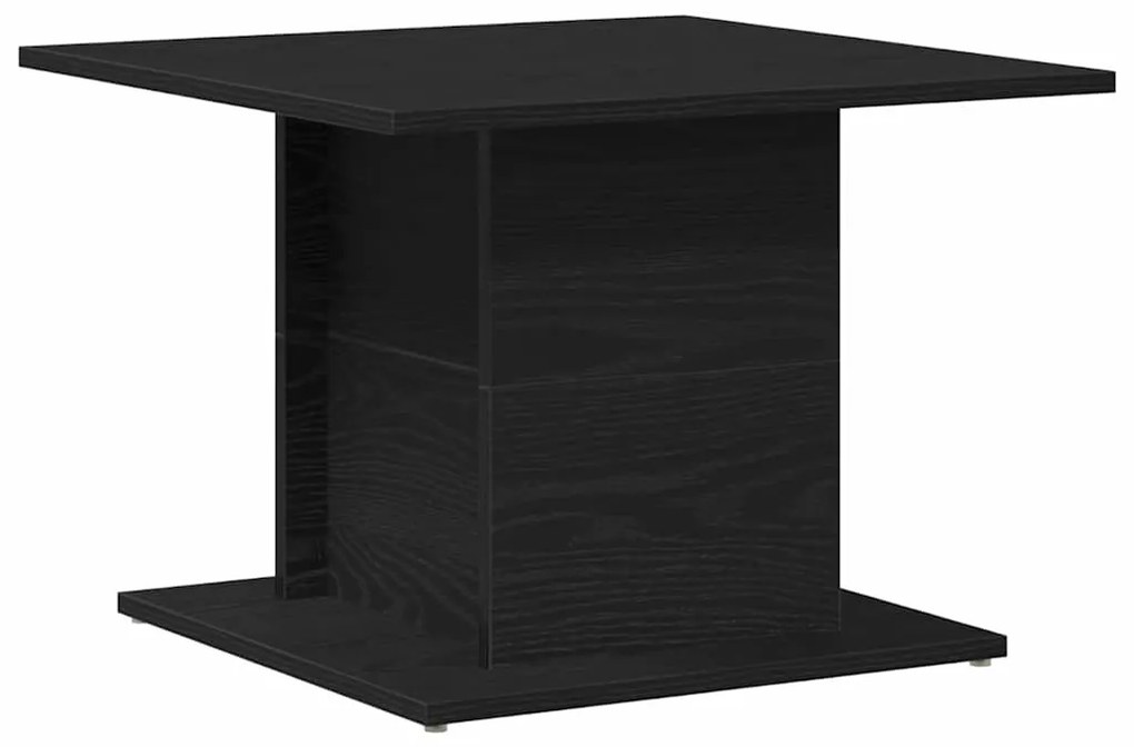 vidaXL Τραπεζάκι σαλονιού Μαύρη δρυς 55.5 x 55.5 x 40 cm