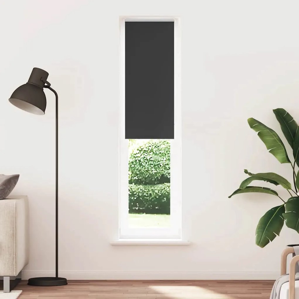 vidaXL Roller Blind Blackout Μαύρο 45x210 cm Πλάτος υφάσματος 40,7 cm