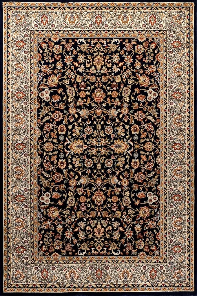 Χαλί Kashmir 11386-135 Black-Multi Merinos 200X290cm