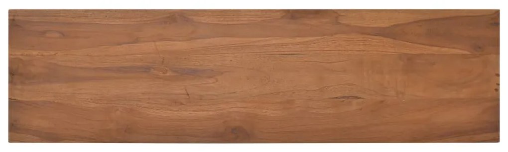 vidaXL Έπιπλο Τηλεόρασης 110 x 30 x 50 εκ. από Μασίφ Ξύλο Teak