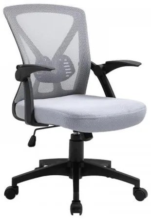 ΚΑΡΕΚΛΑ ΓΡΑΦΕΙΟΥ W-20-2Β ΓΚΡΙ ΧΡΩΜΑ 60*63*105εκ 388-121-013