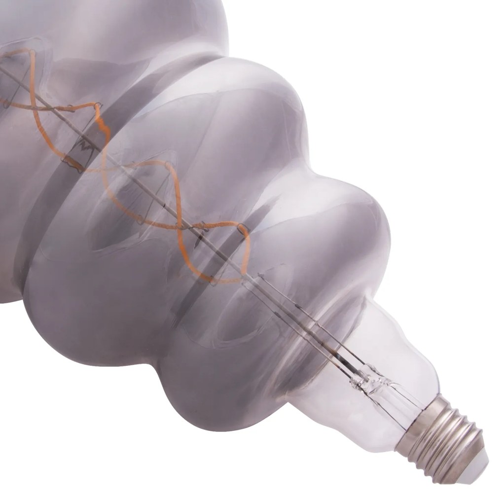 ΛΑΜΠΤΗΡΑΣ LED FILAMENT 8W E27 3000K SMOKE COLOR DIMMABLE HM4056.03 (1 Τεμμάχια)