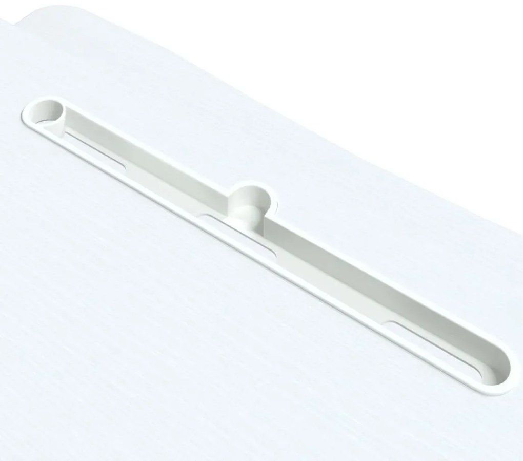 vidaXL Σταθμός Εργασίας Ρυθμιζόμενος 90x40x(13-50) εκ. Ατσάλι&amp;Επ. Ξύλο