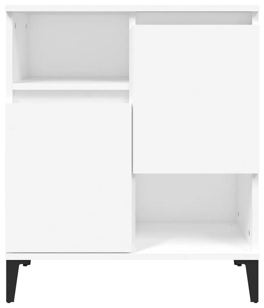 vidaXL Συρταριέρα Λευκή 60 x 35 x 70 εκ. από Επεξεργασμένο Ξύλο
