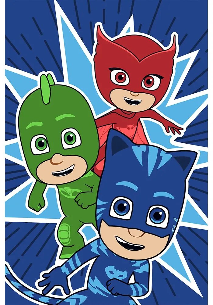 Πετσέτα Παιδική Disney PJ Masks 20 Digital Print Multi DimCol Face 40χ60 100% Βαμβάκι