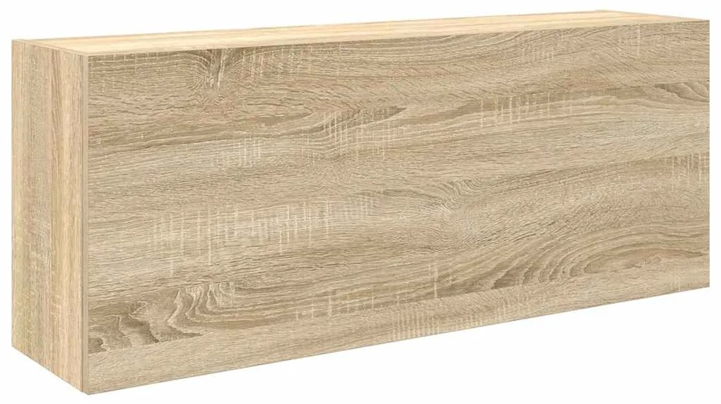 vidaXL Ντουλάπι τοίχου μπάνιου Sonoma Oak 100x25x40 cm