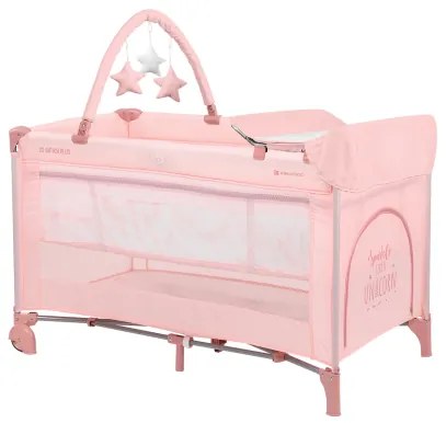 KIKKA BOO ΠΑΡΚΟΚΡΕΒΑΤΟ 2 ΕΠΙΠΕΔΩΝ ΜΕ ΑΛΛΑΞΙΕΡΑ SO GIFTED PLUS PINK 31003010131