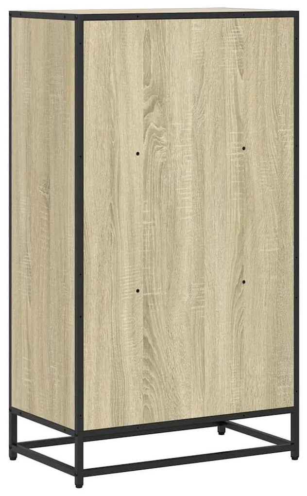 vidaXL Ντουλάπι βιβλίων Sonoma Oak 60x35x107,5 cm Κατασκευασμένο ξύλο