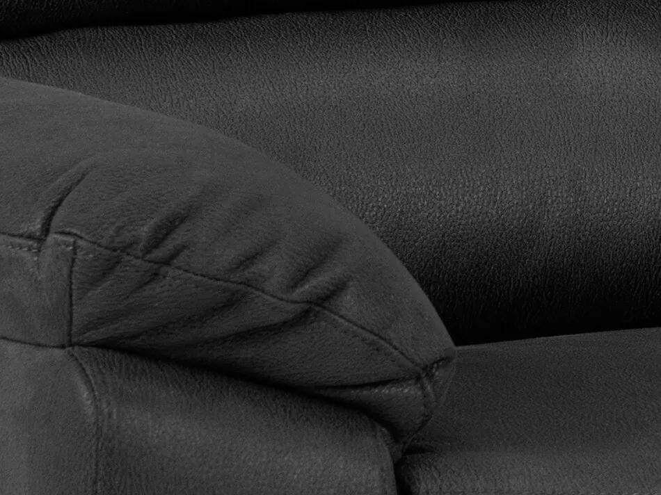 Καναπές Oakland 452, 102x160x96cm, 84 kg, Σκούρο γκρι, Ταπισερί | Epipla1.gr