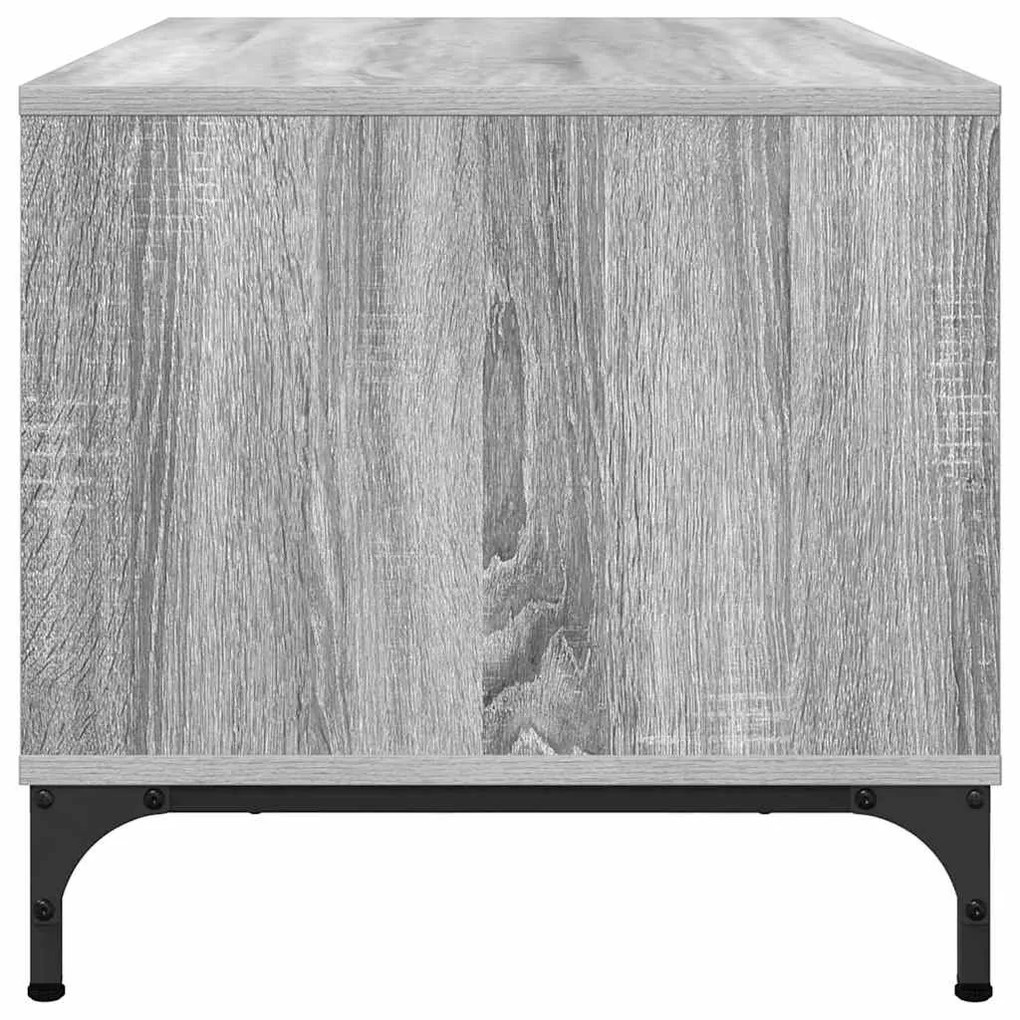 vidaXL Τραπεζάκι σαλονιού Γκρι sonoma 90 x 49 x 46 εκ.